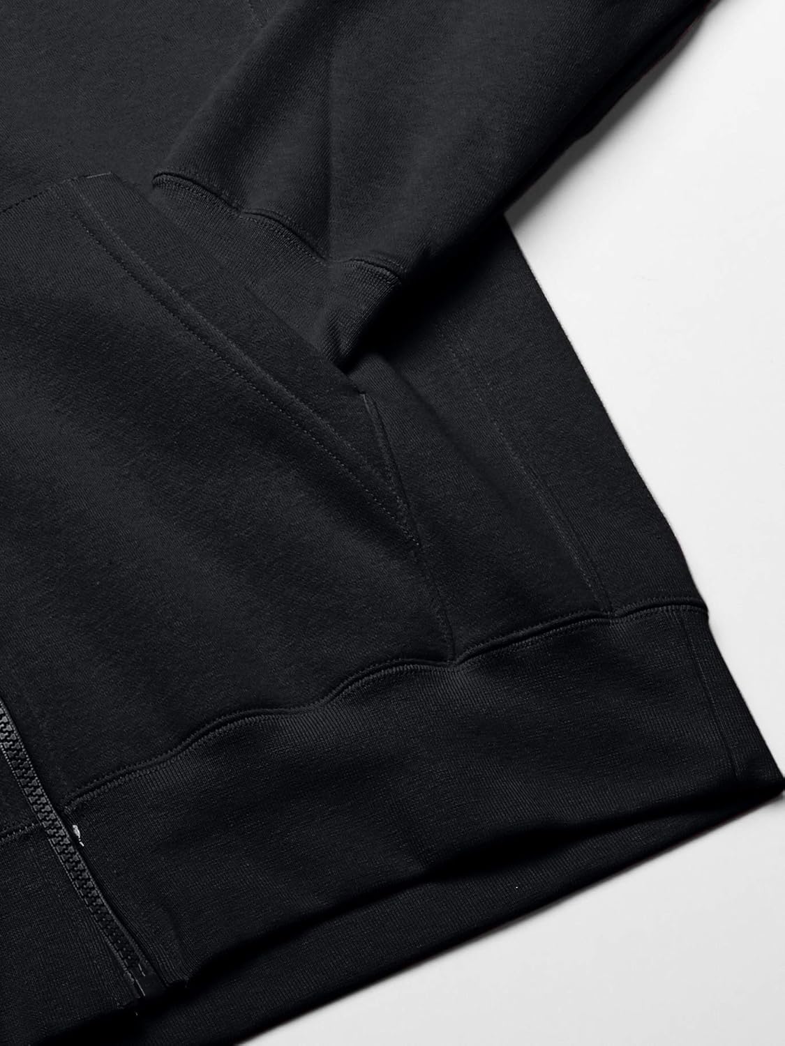Premium Black Zip Hoodie