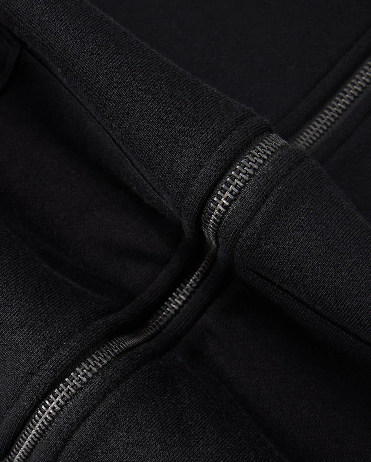 Premium Black Zip Hoodie