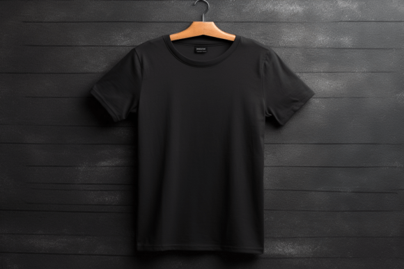 Oversized Black T-Shirt – Premium Cotton, Relaxed Fit