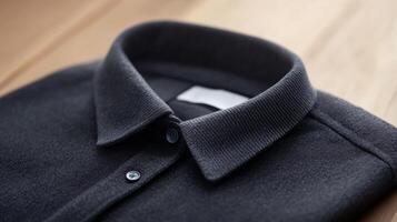 Premium Black Polo T-Shirt