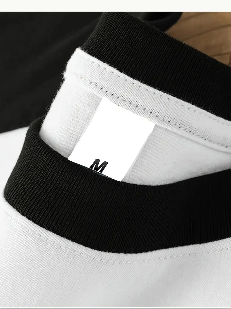Premium Black V-Neck T-Shirt